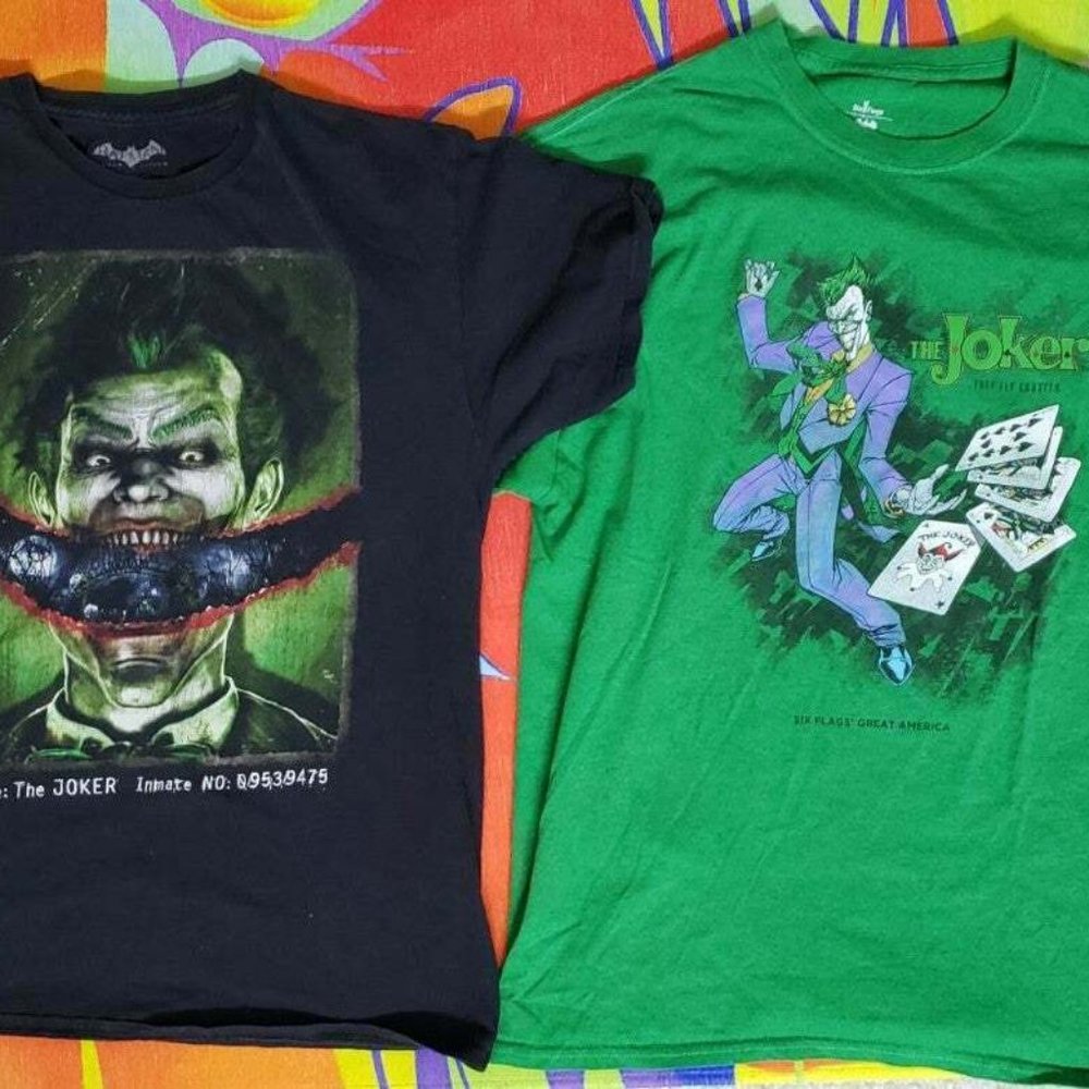 Batman the Joker shirts bundle comic superhero